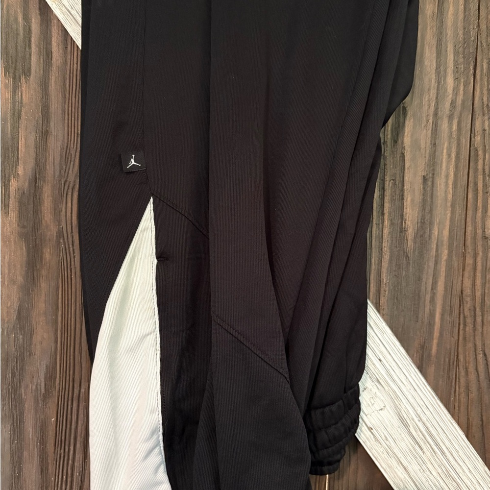 Jordan Black and White Athletic Pants